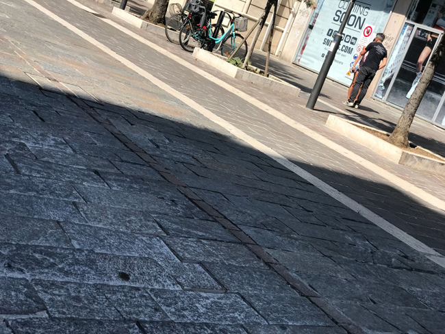 marciapiedi Pescara messa in sicurezza