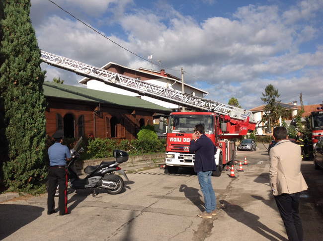 Incendio della Chiesa SS Innocenti Martiri