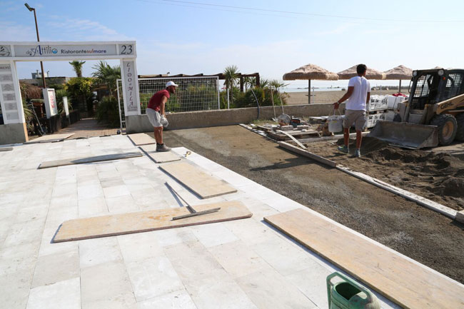 lavori lungomare sud Pescara