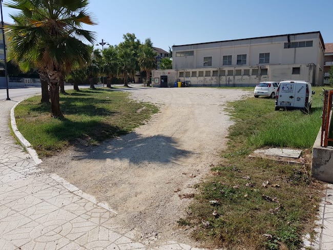 parcheggio palestra Fossacesia