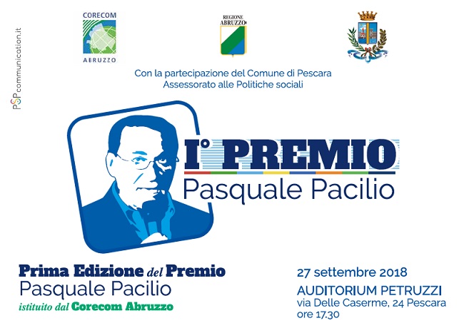 Premio Pasquale Pacilio 2018