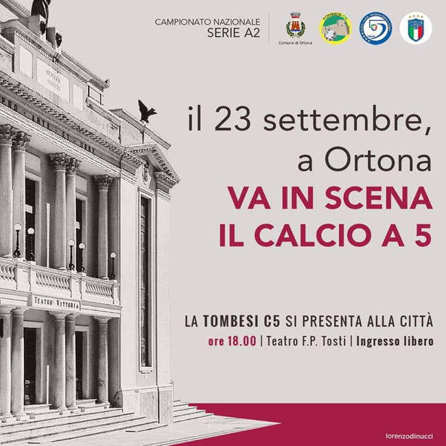 presentazione Tombesi 2018 2019 Ortona