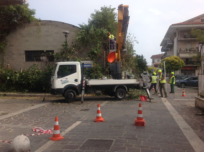 pulizia area privata Montesilvano