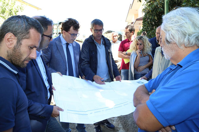 riunione lavori via Calderone
