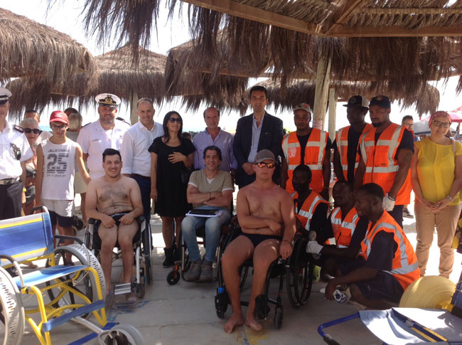 spiaggia accessibile Montesilvano