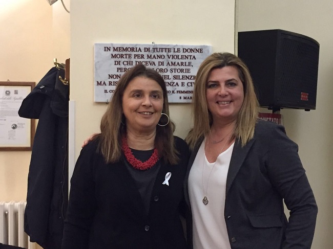 da sx Marilena Andreani e Nausicaa Cameli