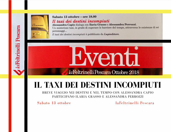 il taxi dei destini incompiuti 13 ottobre 2018