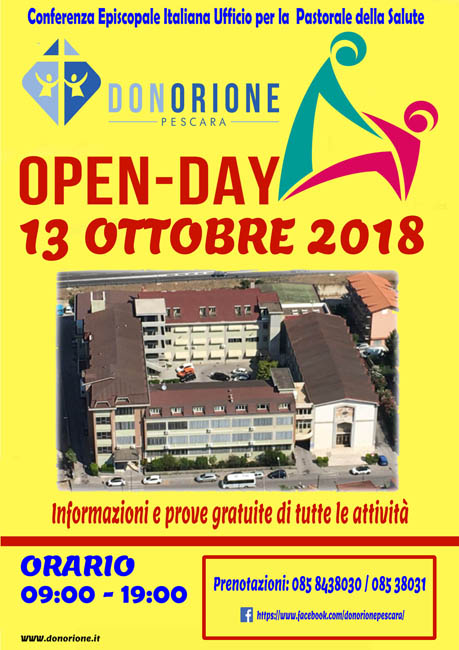 open day 2018 Don Orione