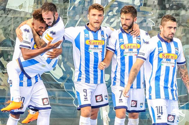 Pescara Benevento del 6 ottobre 2018