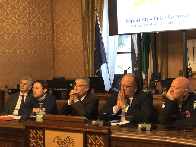 riunione comitato istituzionale terremoto