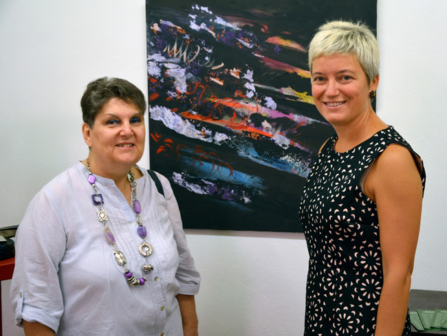 Arianna Sartori e Gabriella Capodiferro - settembre 2018