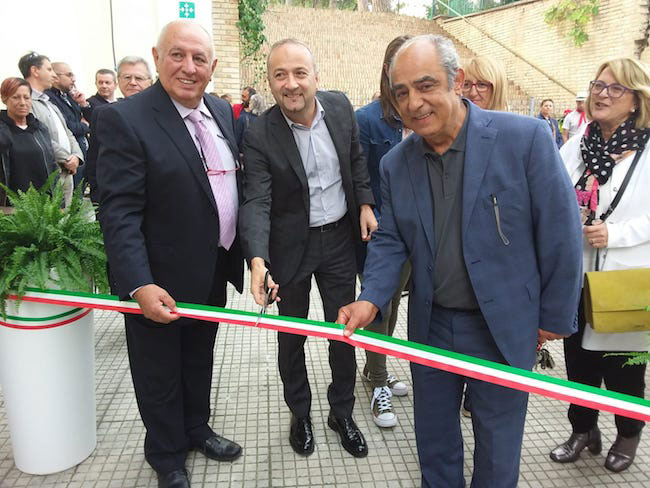 Vulla Acerbo taglio nastro centro polivalente