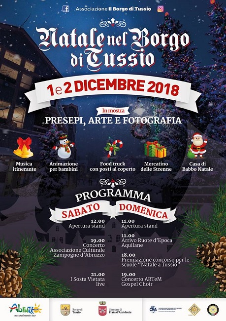 Mercatini Natale Abruzzo.La Magia Del Natale Tra Castelli Borghi E Mercatini Il 2 Dicembre 2018
