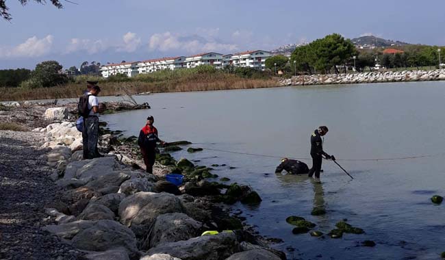 ritrovamento munizioni foce