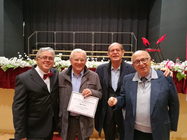 Aldo Angelucci, Luciano Flamminio, Marcello Marciani, Pietro Febbo