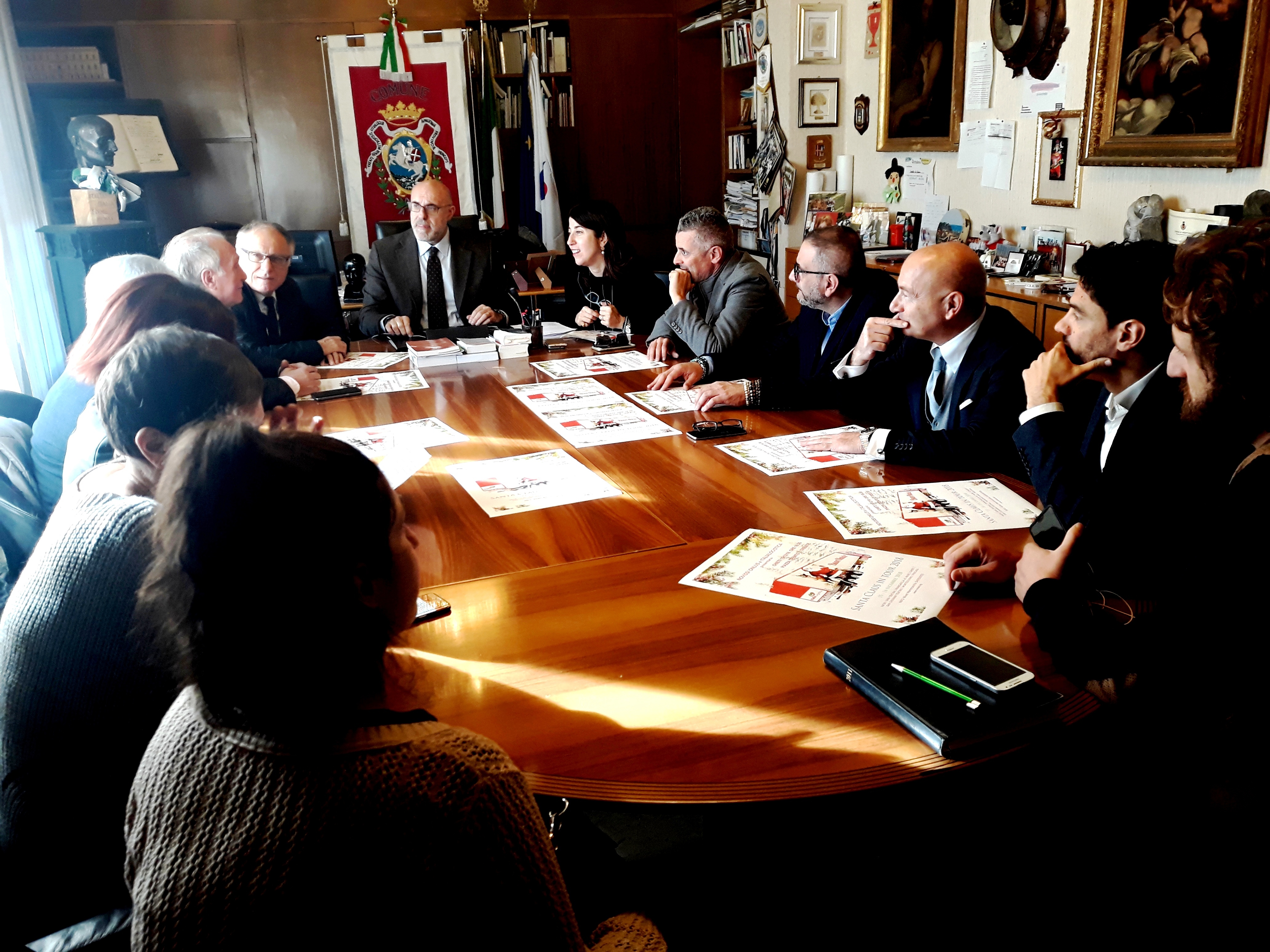 conferenza santa claus in tour