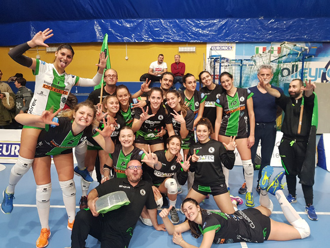 pallavolo teatina esulta