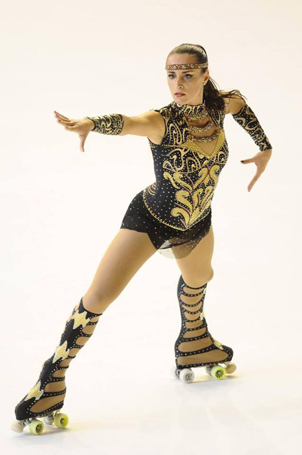 pattinatrice Debora Sbei