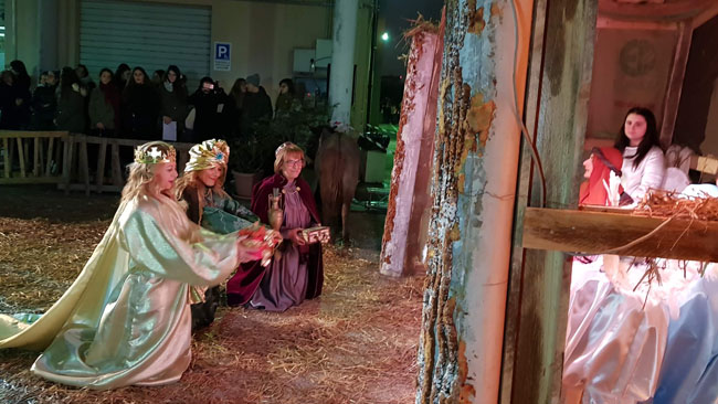 presepe vivente manthone Pescara