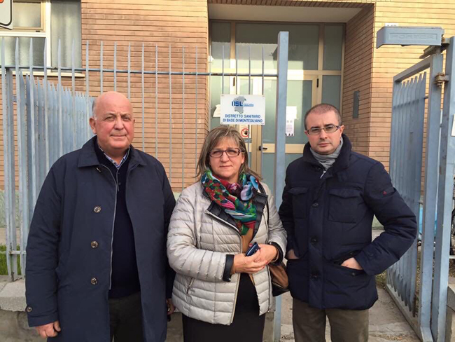 Straccini, Ballarini e Pettinari in visita ispettiva