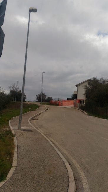strada dell'acquedotto Chieti