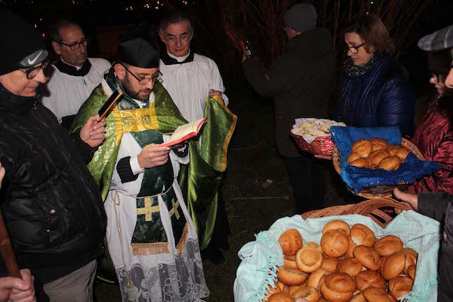 benedizione pani animali