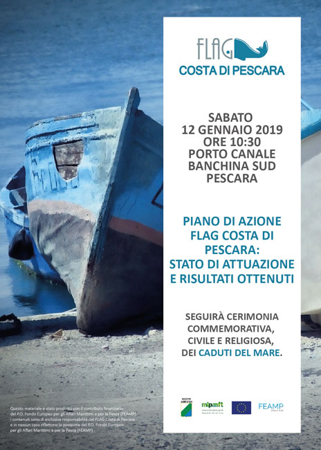Pescara, domani manifestazione per le vittime del mare