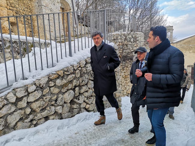 Marsilio sindaco Calascio