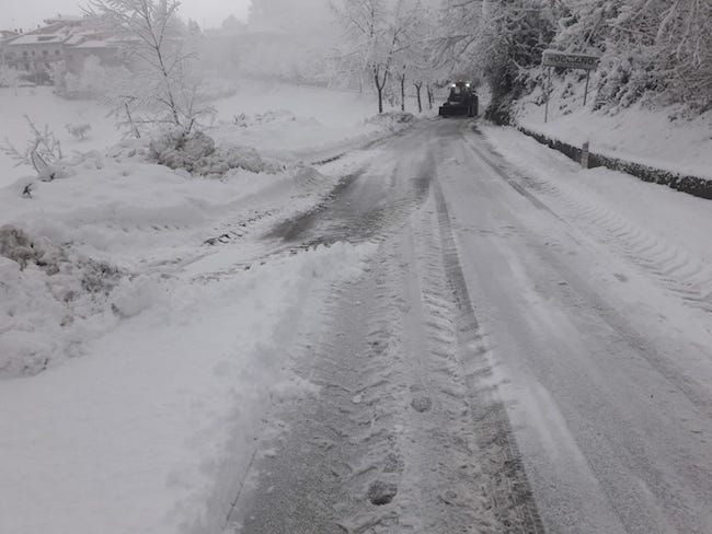 Atri, Ferretti: "Pronto il piano anti-neve" Atri, Ferretti: "Pronto il piano anti-neve"
