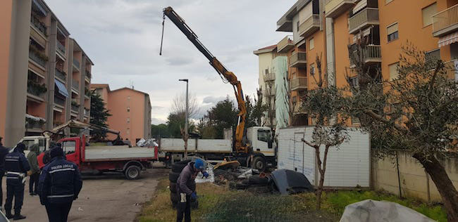 pulizia demolizioni via rimini