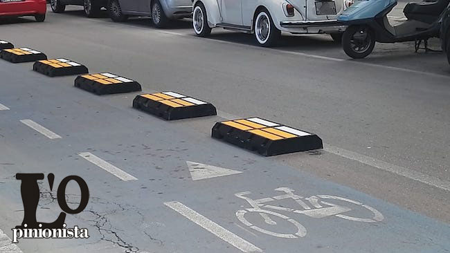 cordoli Pescara viale Margherita