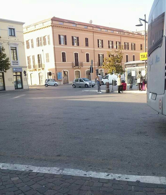 Giulianova piazza della stazione