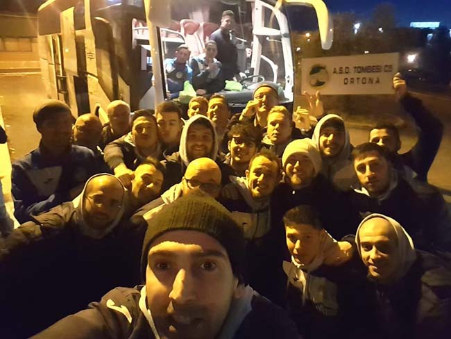 tombesi esulta fine partita