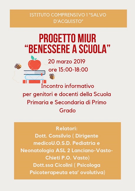 benessere a scuola
