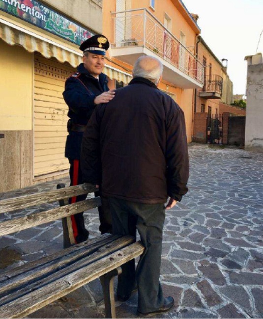 carabiniere anziano