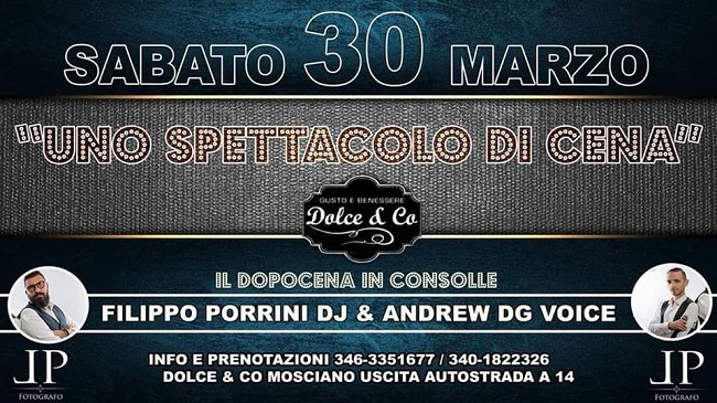 dolce and co 30 marzo
