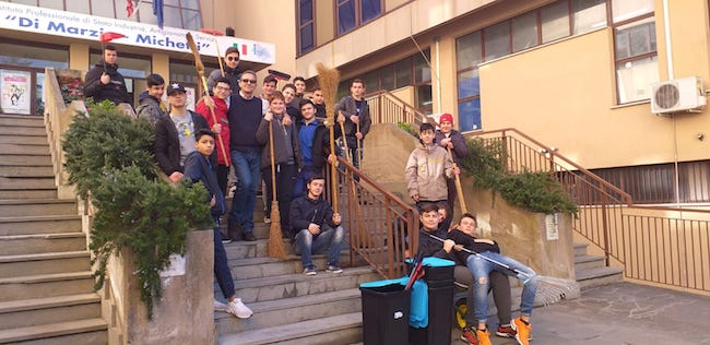 gruppo studenti di marzio