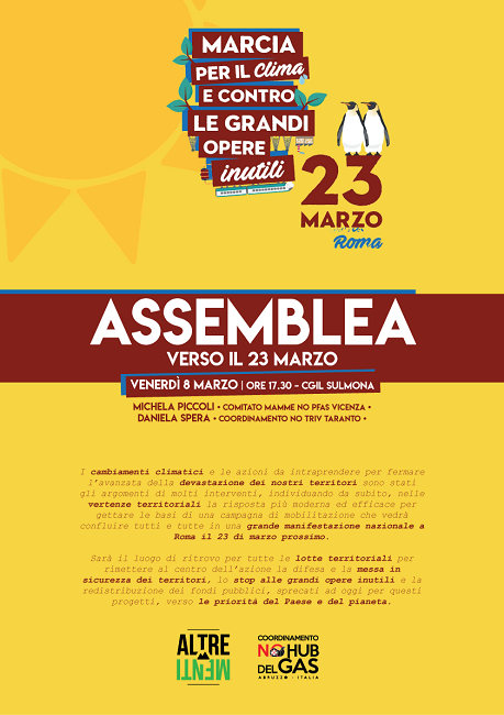 locandina 8 marzo Sulmona