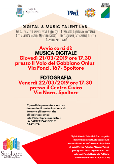 locandina talent Spoltore 2019