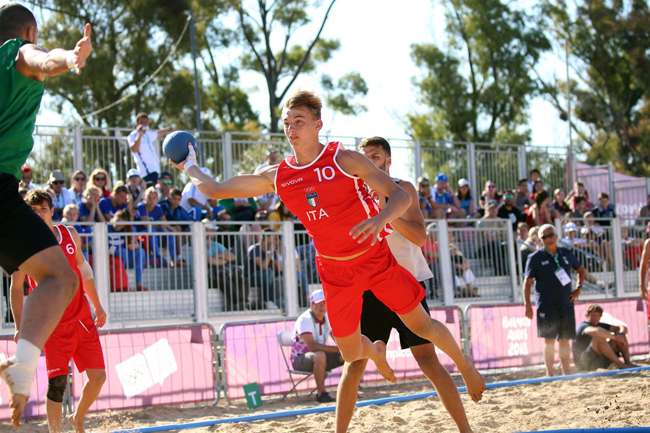 nazionale beach handball Chieti