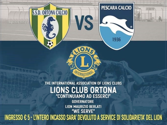 Ortona Pescara amichevole