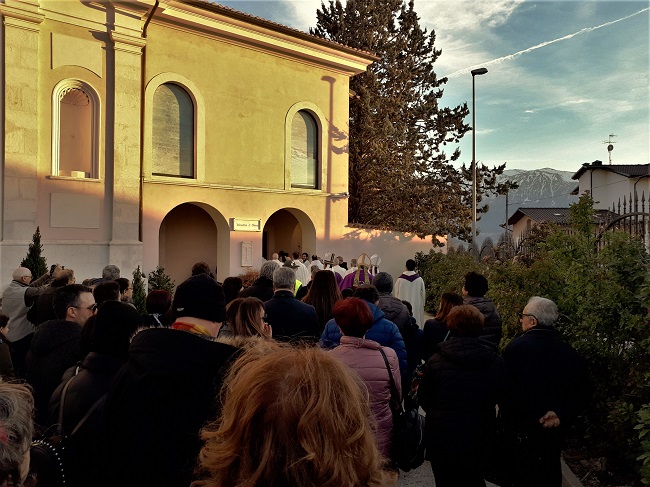 riapertura Monastero Paganica