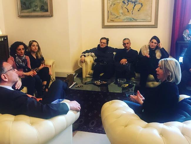 delegazione misticoni-bellisario