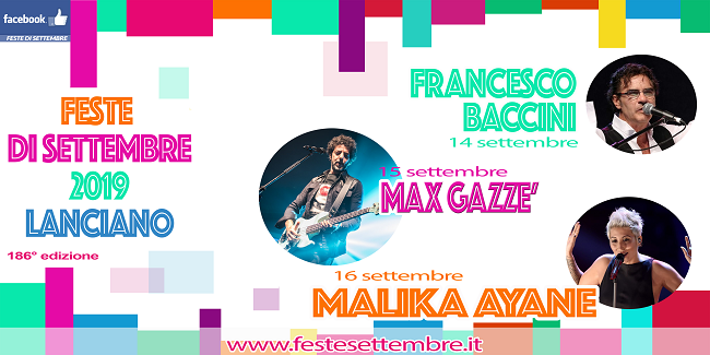 186° edizione delle Feste di Settembre a Lanciano: il programma completo