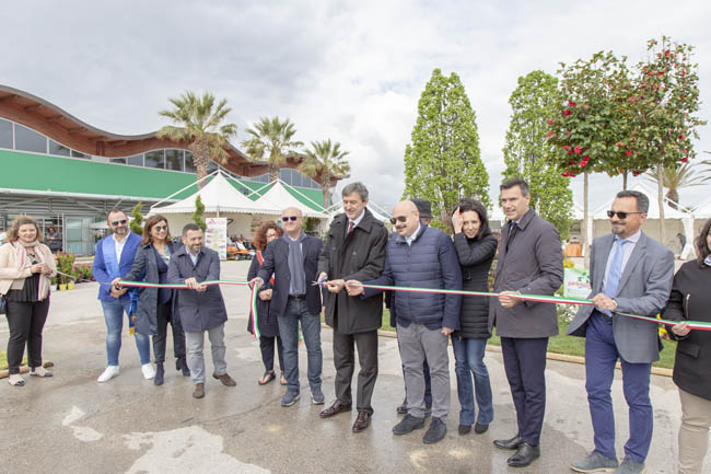 Floriviva 2019, taglio del nastro con il Presidente Marsilio