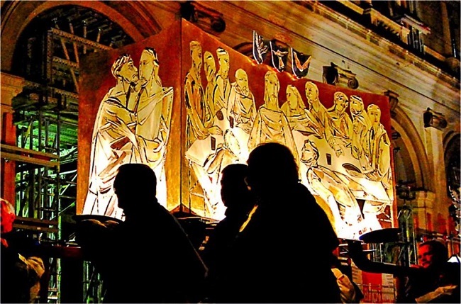 processione l'aquila