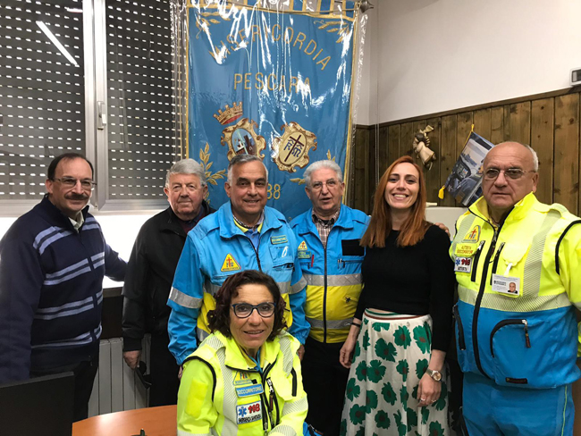 raccolta tappi misericordia pescara