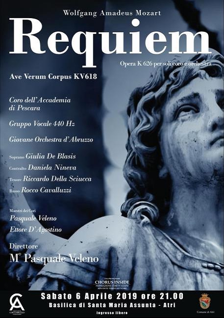 Requiem Di Mozart Ad Atri Il 6 Aprile 2019