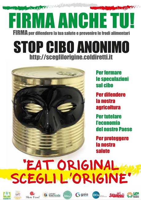 stop cibo anonimo