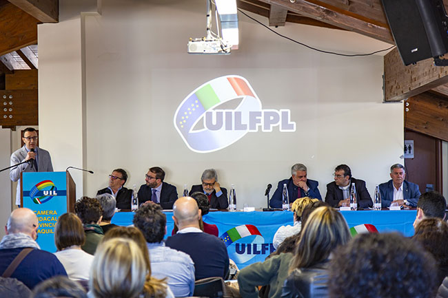 tavolo relatori L'Aquila 6 aprile 2019